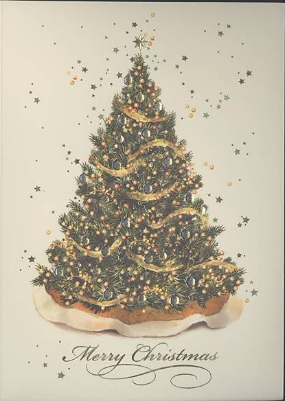 Christmas Tree Splendor Card