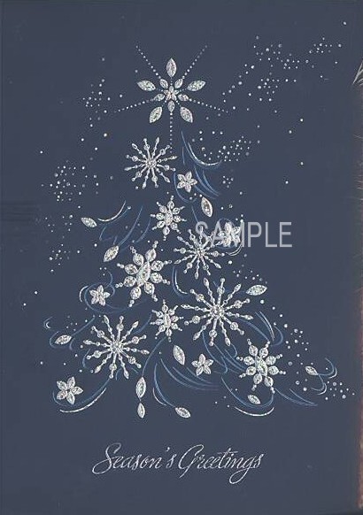 Bejeweled Tree Christmas Card